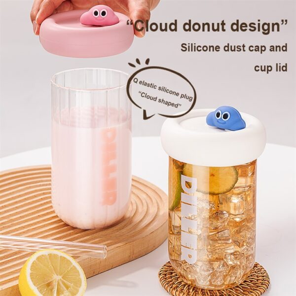 Reusable Glass Water Bottle - 이미지 2