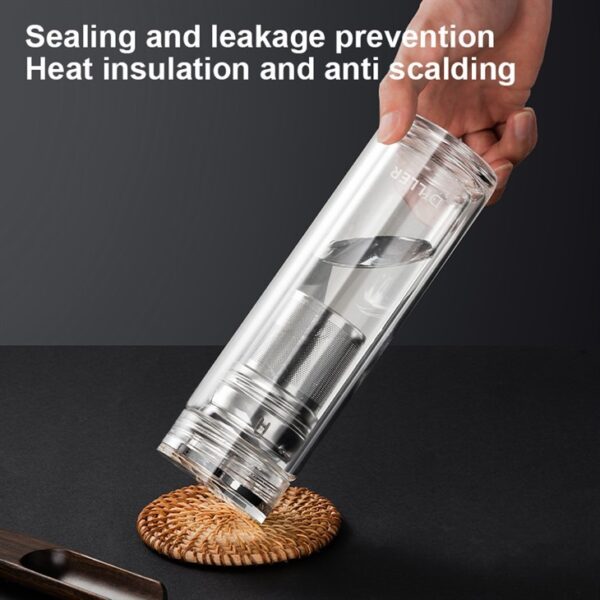 Simple Glass Water Bottle — изображение 5