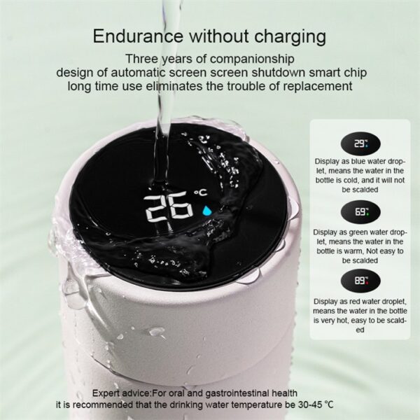 Smart Temperature Display Insulated Bottle - รูปภาพ 6