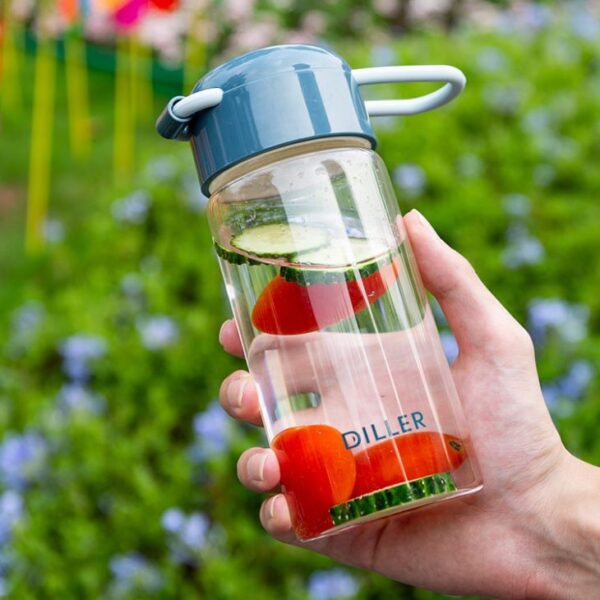 ⁦Spill Proof Glass Water Bottle⁩ - الصورة ⁦5⁩