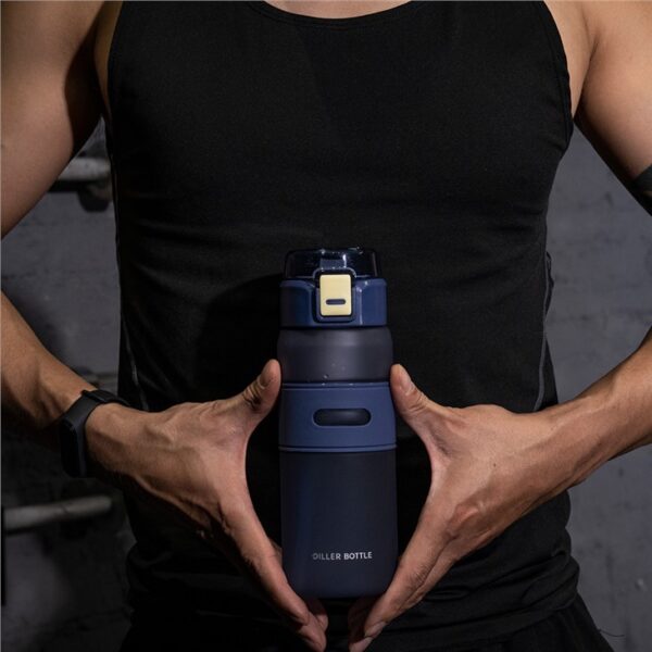 Sports Frosted Plastic Water Bottle - 画像 (5)