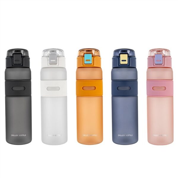 Sports Frosted Plastic Water Bottle - 画像 (7)
