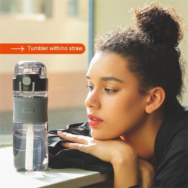 Sports Water Bottle With Handle - 画像 (3)
