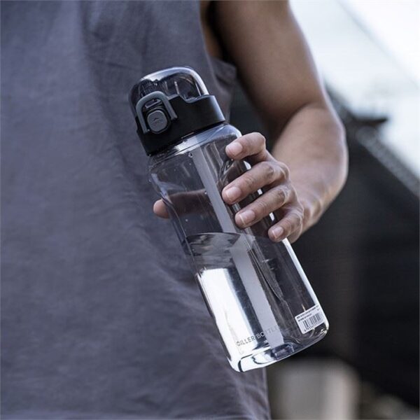 ⁦Sports Water Bottle With Straw⁩ - الصورة ⁦5⁩