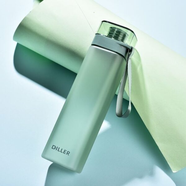 ⁦Square Plastic Water Bottle⁩ - الصورة ⁦5⁩