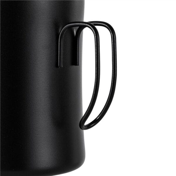 Stainless Steel Coffee Mug With Handle – Image 3