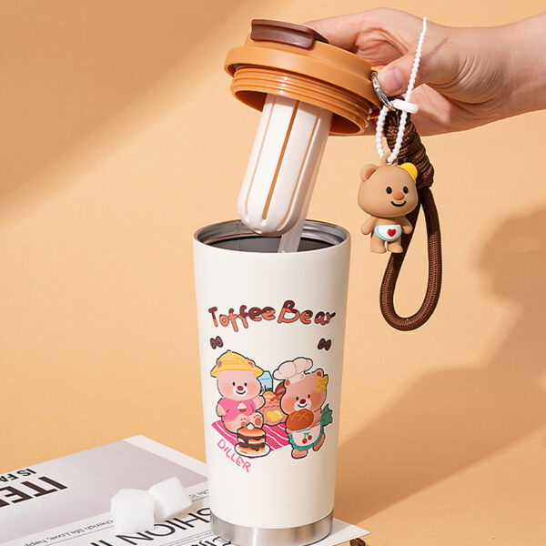 Stainless Steel Coffee Thermos - Hình ảnh 3
