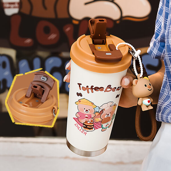 Stainless Steel Coffee Thermos - Hình ảnh 2