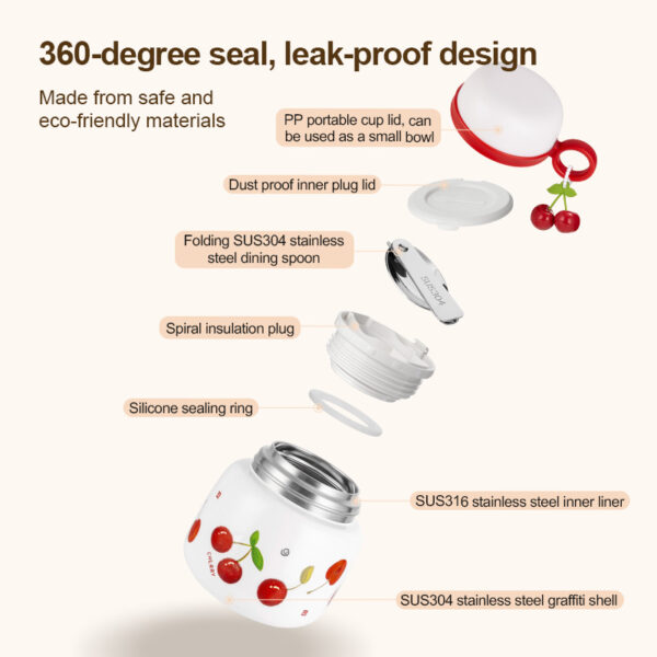 Stainless Steel Double Insulated Water Bottle - 画像 (8)