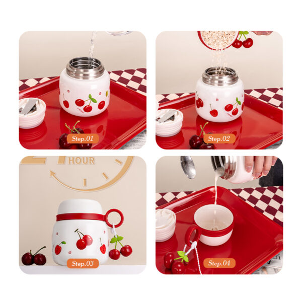 Stainless Steel Double Insulated Water Bottle - 画像 (4)