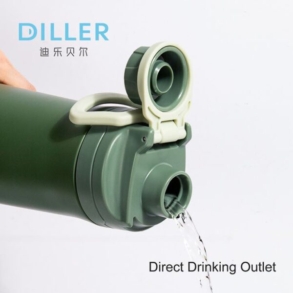 Stainless Steel Double Wall Water Bottle - 이미지 5