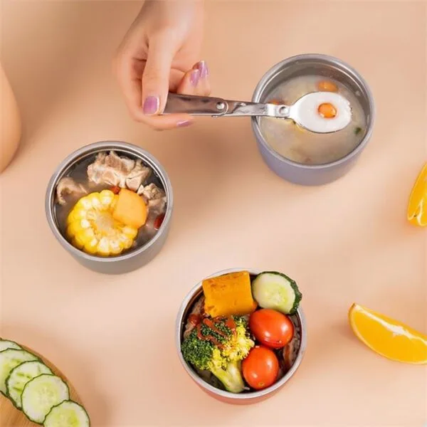 ⁦Stainless Steel Food Thermos⁩ - الصورة ⁦6⁩