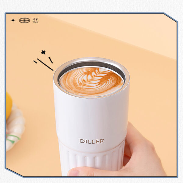 Stainless Steel Insulated Coffee Mug - 画像 (3)