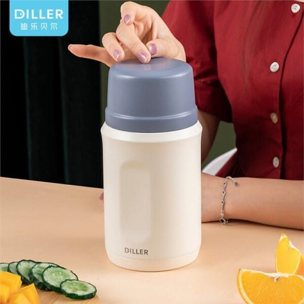 Recipiente para alimentos aislado de acero inoxidable