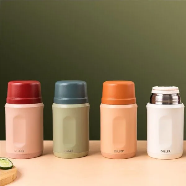 ⁦Stainless Steel Insulated Food Jar⁩ - الصورة ⁦5⁩