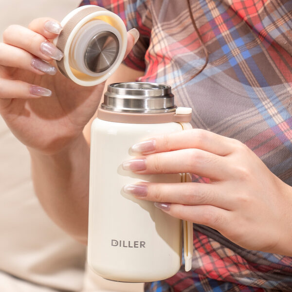 Stainless Steel Insulated Thermos - Görsel 2