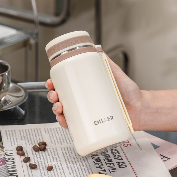 Stainless Steel Insulated Thermos - Görsel 6