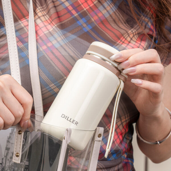 Stainless Steel Insulated Thermos - Görsel 5