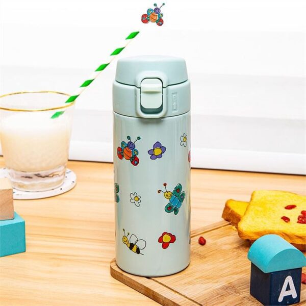 Stainless Steel Kids Bottle - 이미지 6