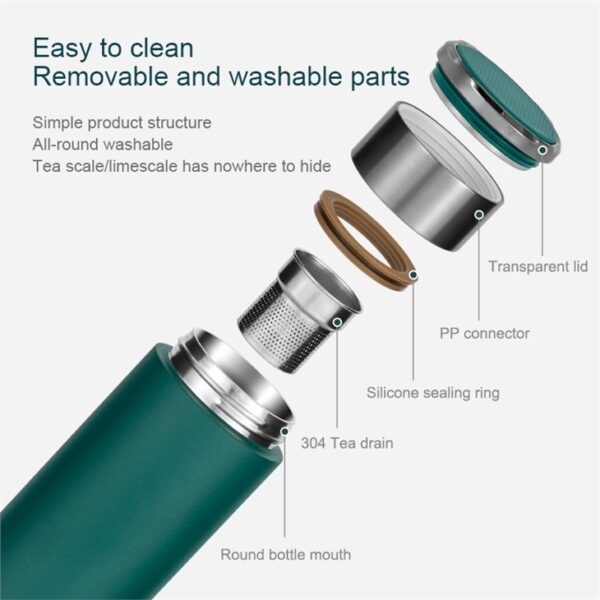 Stainless Steel Thermal Bottle - 이미지 2