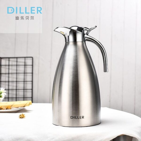 ⁦Stainless Steel Thermos Flask⁩ - الصورة ⁦4⁩
