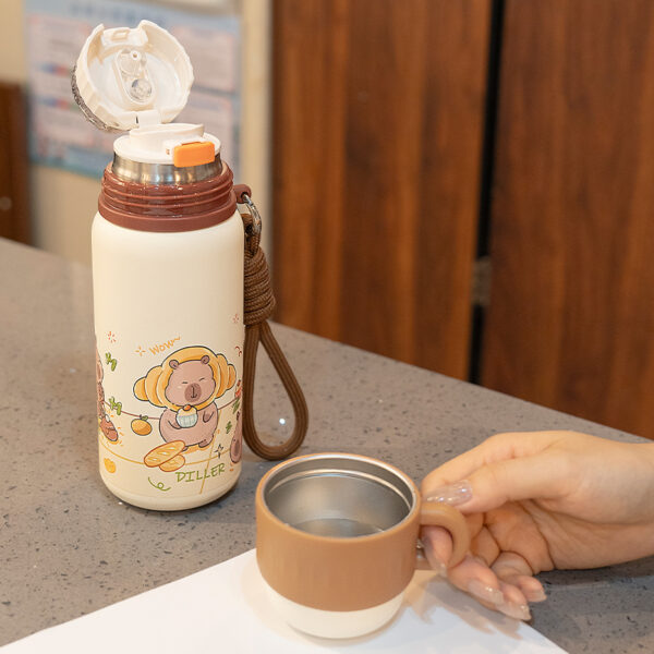 Stainless Steel Vacuum Flask 500ml - Görsel 2