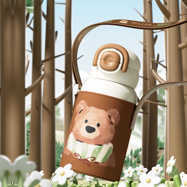 Stainless Steel Vacuum Insulated Water Bottle - 이미지 6