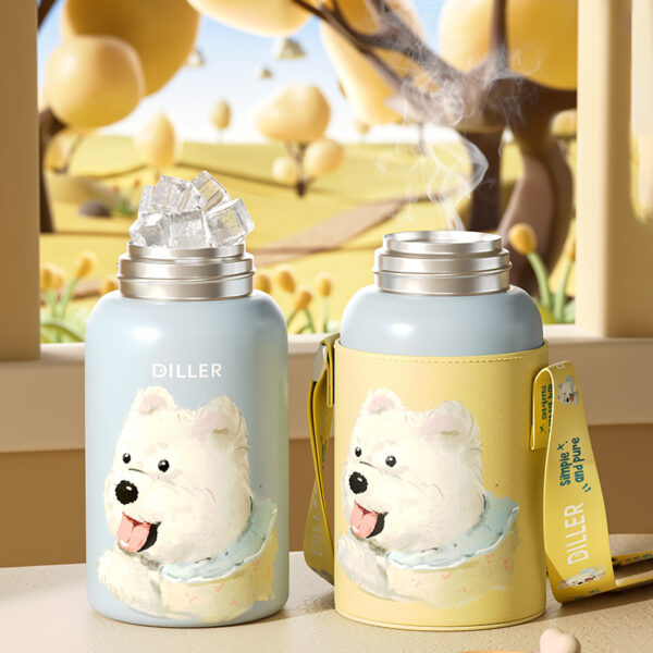 Stainless Steel Vacuum Insulated Water Bottle - 이미지 5