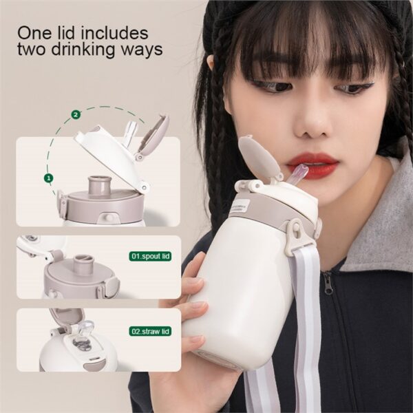 Thermal Straw Bottle With Strap - รูปภาพ 6