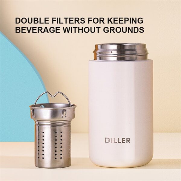 ⁦Thermal Water Flask With Tea Infuser⁩ - الصورة ⁦6⁩