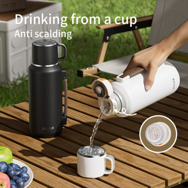 ⁦Thermos Bottle 1 Liter⁩ - الصورة ⁦7⁩