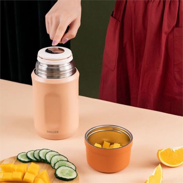 Thermos Food Flask With Spoon - Imagem 4