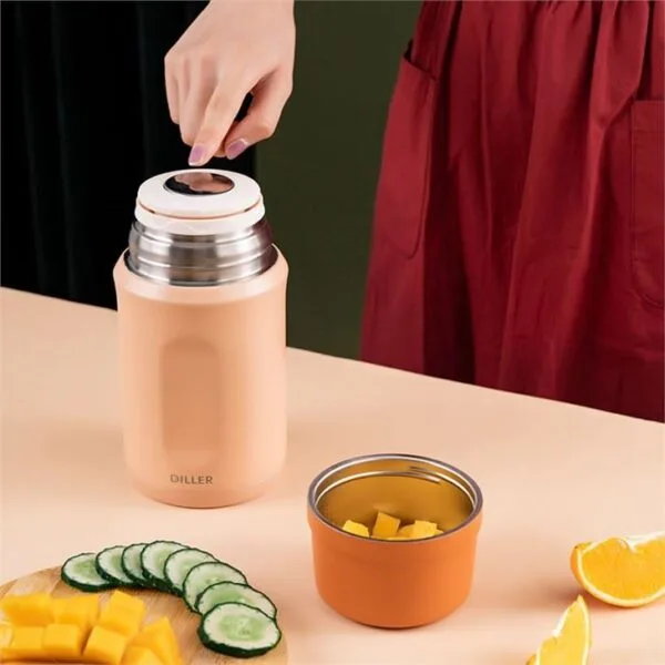 Thermos Food Flask With Spoon - Imagem 4