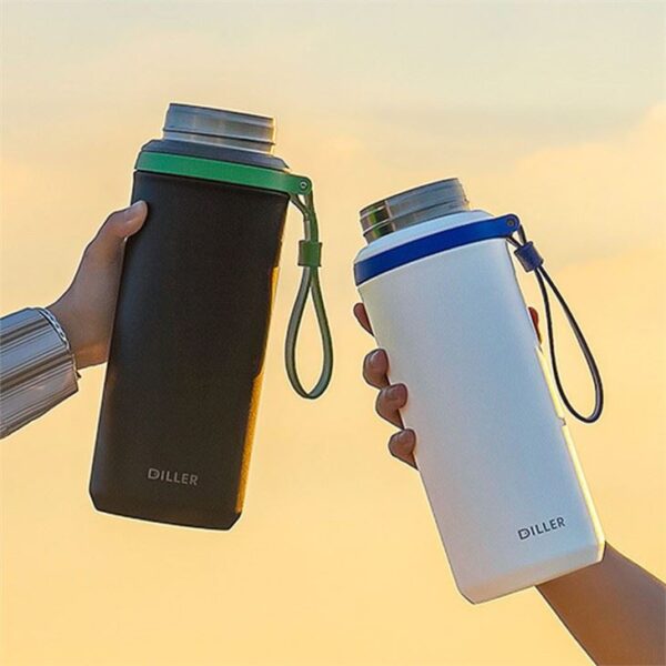 Thermos Stainless Steel Insulated Water Bottle - Imagem 4