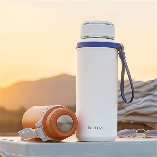 Thermos Stainless Steel Insulated Water Bottle - Imagem 6