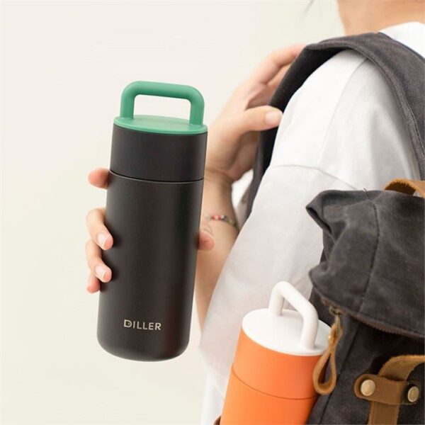 Thermos Stainless Steel Vacuum Bottle - Imagen 2