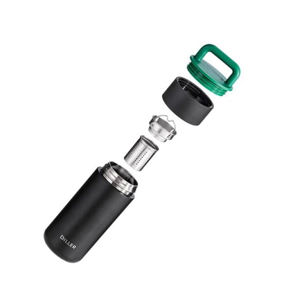 Thermos Stainless Steel Vacuum Bottle - Imagen 5