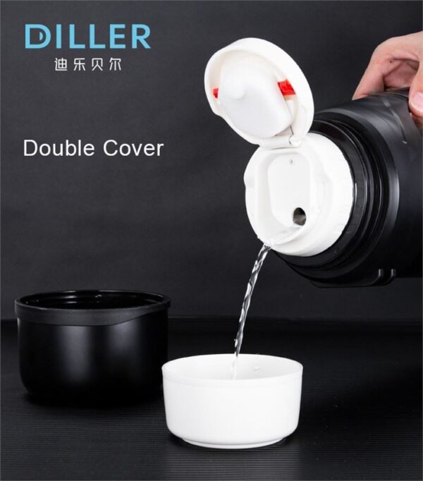 Thermos Water Bottle With Handle - 画像 (3)