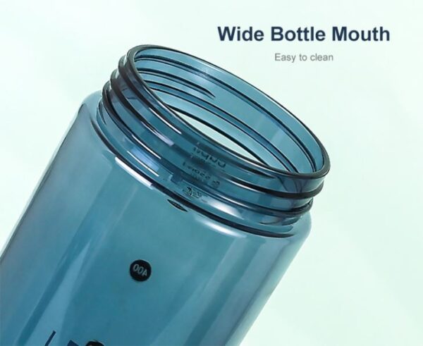 Transparent Plastic Water Bottle — изображение 2