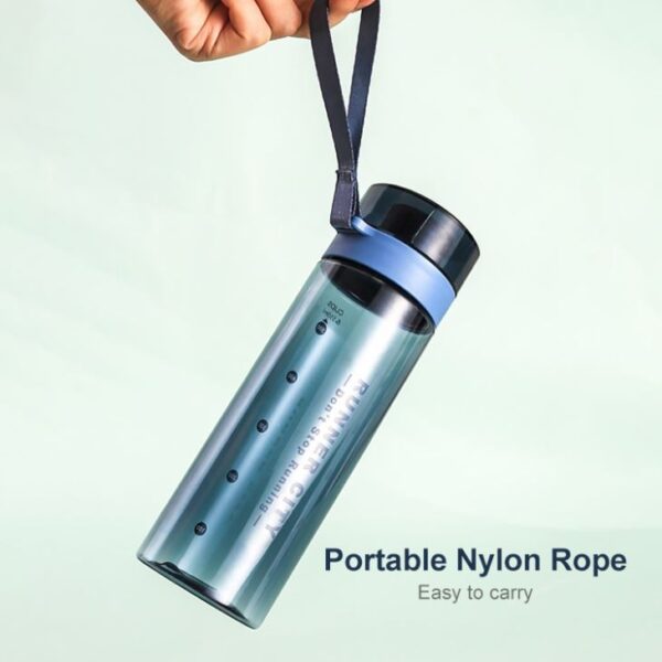 Transparent Plastic Water Bottle — изображение 5