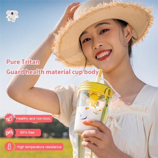 Tritan BPA Free Mug With Straw — изображение 5