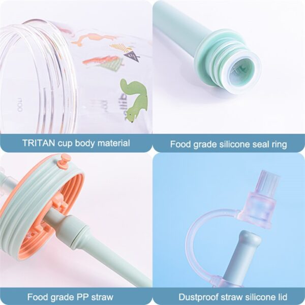 Tritan BPA Free Mug With Straw — изображение 2