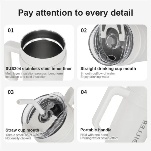 ⁦Tumbler Cups Stainless Steel⁩ - الصورة ⁦2⁩