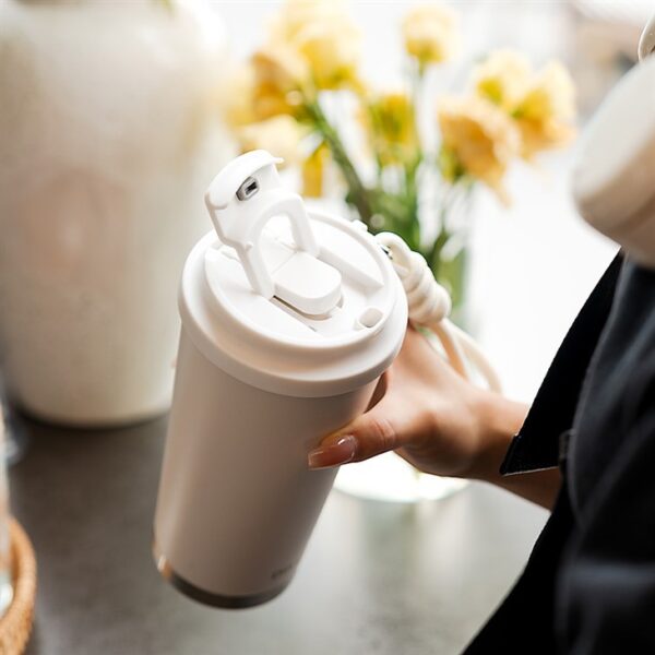 Tumbler Travel Mug With Flip Lid - 画像 (2)