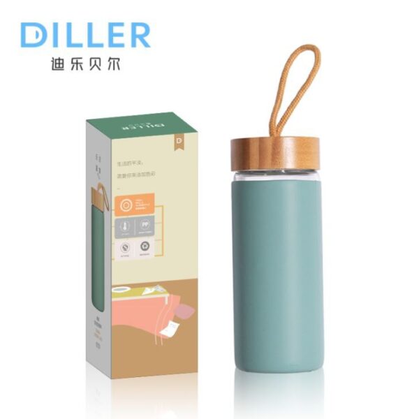 Unbreakable Glass Water Bottle - 이미지 2