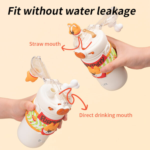 Vaccum Insulated Stainless Steel Water Bottle - 画像 (3)