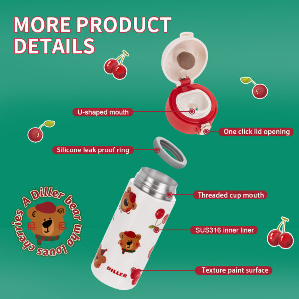 ⁦350ml Thermos Flask⁩ - الصورة ⁦5⁩