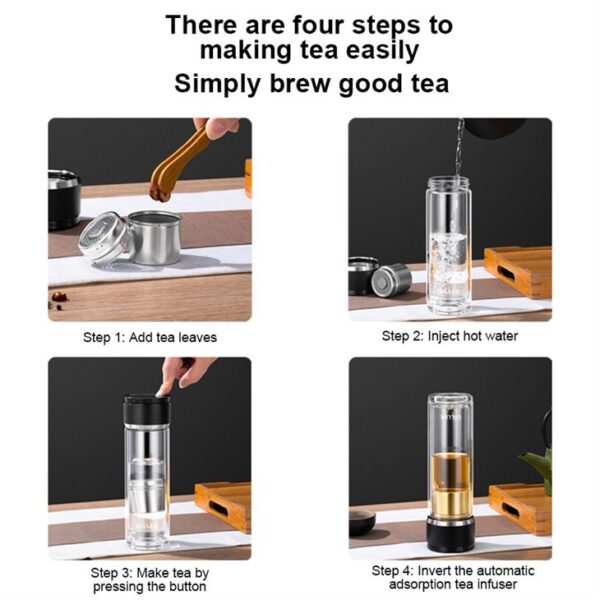 Water Bottle With Tea Infuser — изображение 6