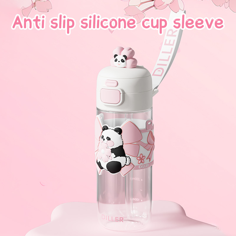 Diller 600ml Tritan double water bottle with customized logo - Imagen 5