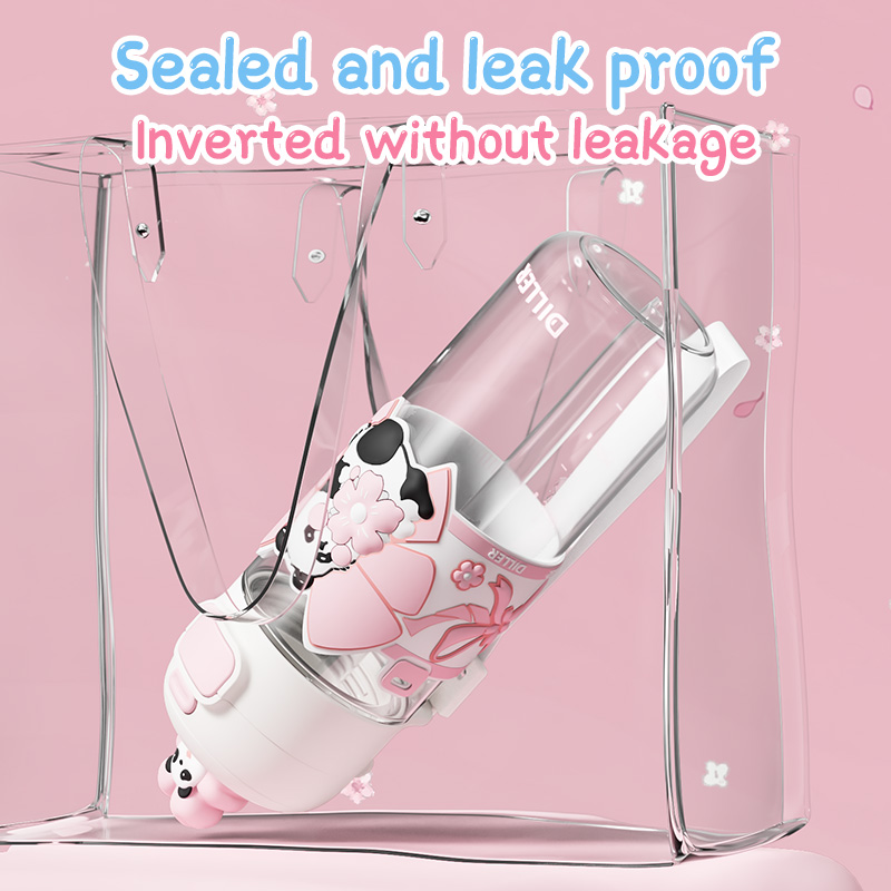 Diller 600ml Tritan double water bottle with customized logo - Imagen 6